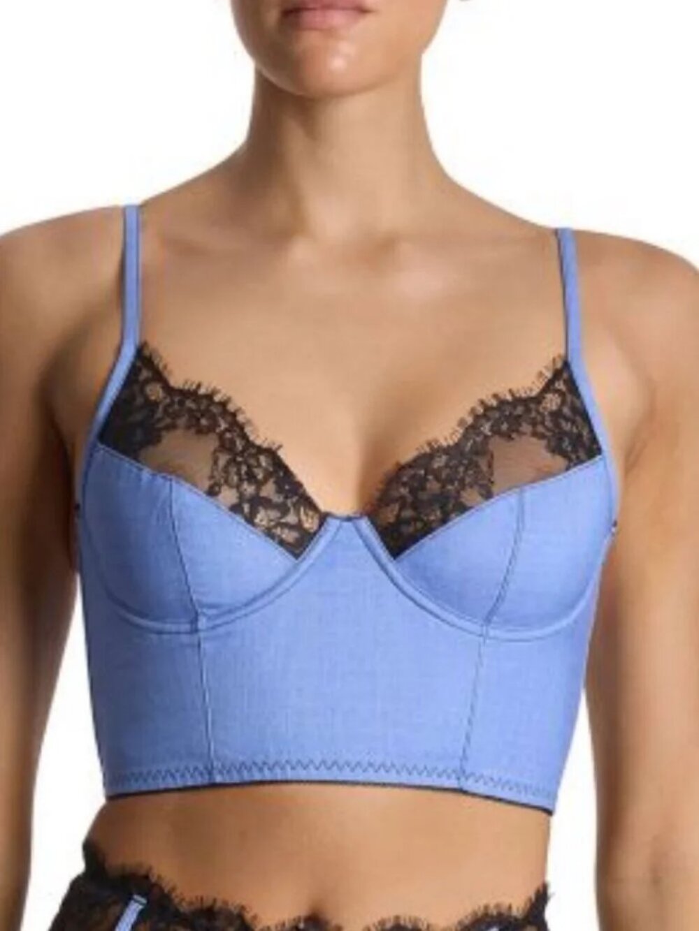 Lexi Wood x Hanky Panky "Katrina" Longline Bra